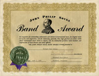 John Philip Sousa Award for Michael Gibson