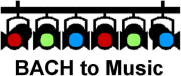 BACH to Music Logo  2009