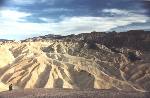 Zabriske Point, Death Valley, photo by Michael Gibson